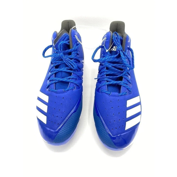 Men\'s Adidas Baseball/ Soccer Athletic Cleats Men\'s Lace-Up Metal Cleats US 14 main image 10